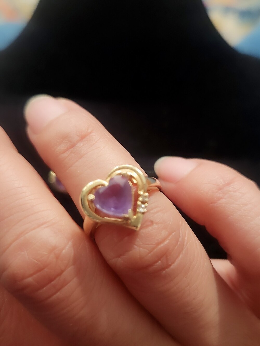 Amethyst & Diamond Set
